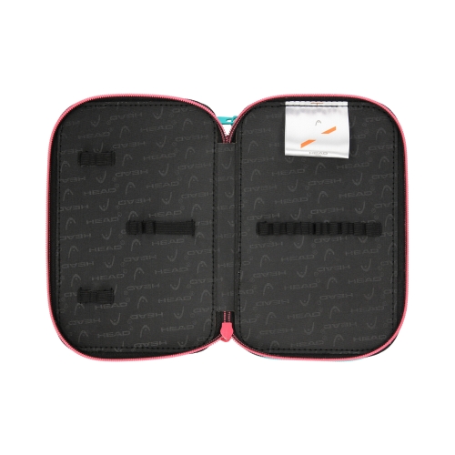 Piórnik bez wyposażenia podwójny Midnight Cats Head