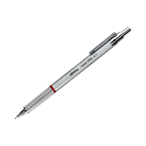 Ołówek automatyczny 0.7mm srebrny Rotring Rapid Pro 1904256