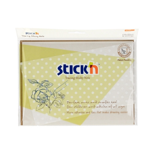 Karteczki samoprzylepne 203x152/30 przeźroczyste Stickn 21820