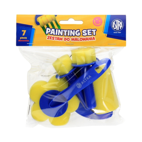Zestaw do malowania - gąbki i wałki - 7szt. nr2 ASTRA 315024003