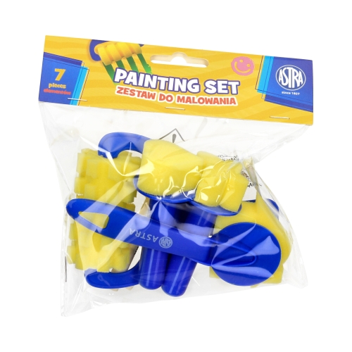 Zestaw do malowania - gąbki i wałki - 7szt. nr3 ASTRA 315024004