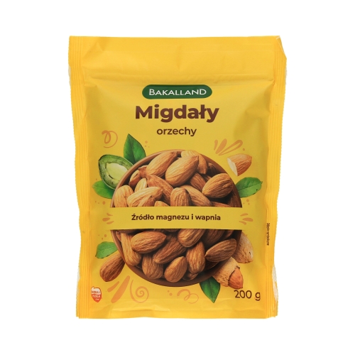 Migdały łuskane 200g Bakalland