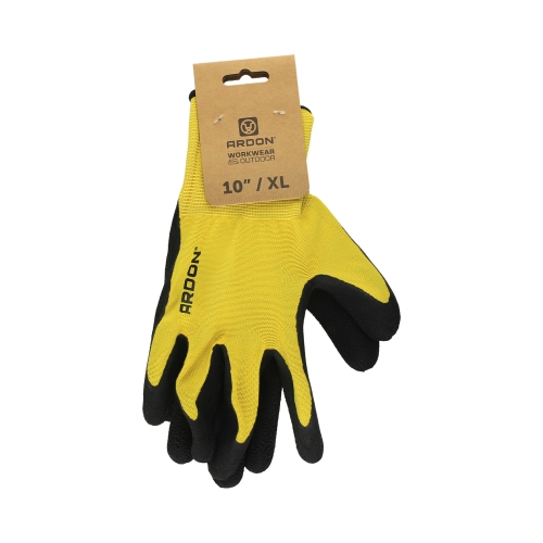 Rękawice powlekane Petrax żółto-czarne 10/XL Ardon (2)
