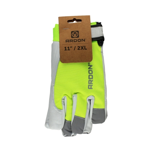 Rękawice ochronne Hobby Winter biało-żółte 11 Ardon (2)