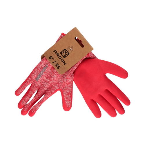 Rękawice powlekane Nature Touch różowe 6 Ardon (2)