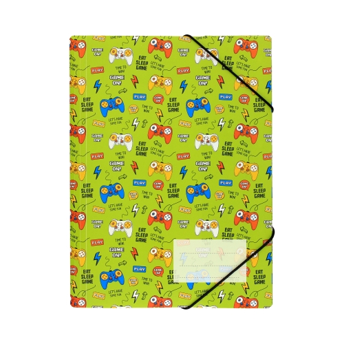 Teczka gumka A4/PP nadruk Pady Biurfol