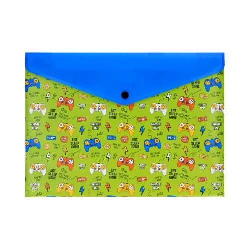 Teczka kopertowa A4/PP nadruk Pady Biurfol