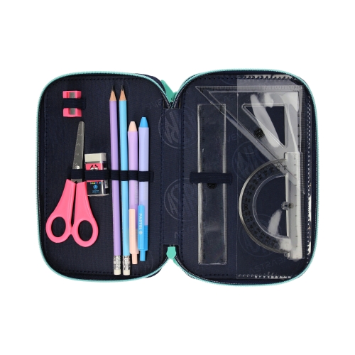 Piórnik z wyposażeniem potrójny Baby Deer Astrabag