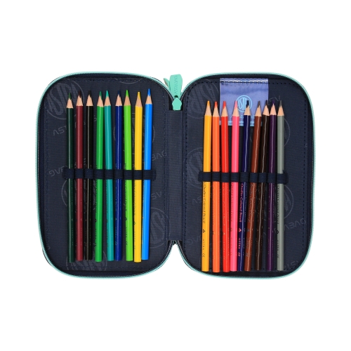 Piórnik z wyposażeniem potrójny Baby Deer Astrabag