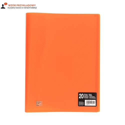 Album ofertowy A4/20 PP mix kolorów przezroczysty Oxford Urban