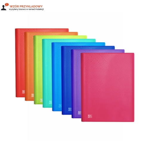 Album ofertowy A4/20 PP mix kolorów przezroczysty Oxford Urban