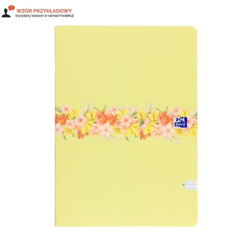 Zeszyt A4/60 kratka Flowers Oxford 400181451