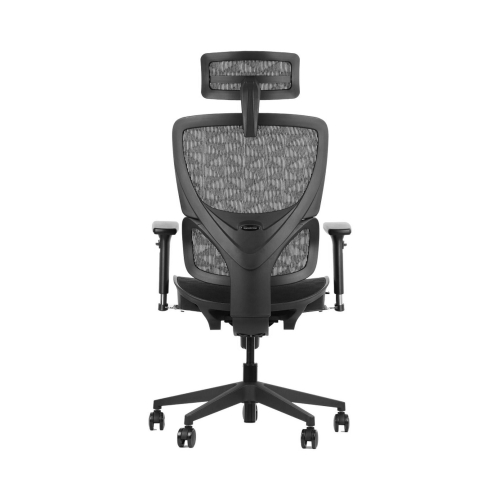 Krzesło obrotowe czarne siatka Ergo New S1