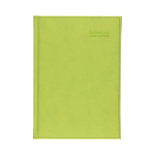 Kalendarz książkowy A5 Nauczyciela seledynowy Vivella tygodniowy