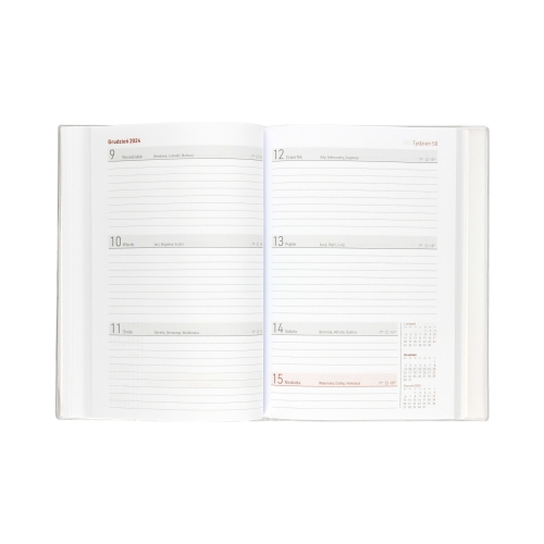 Kalendarz książkowy A5 Nauczyciela Modern PCV Tygodniowy