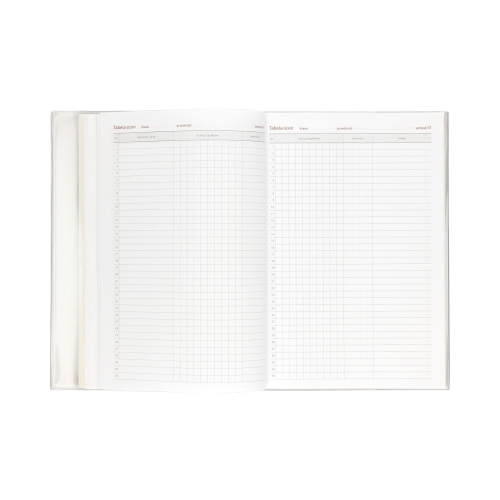 Kalendarz książkowy B5 Nauczyciela Modern PCV Tygodniowy