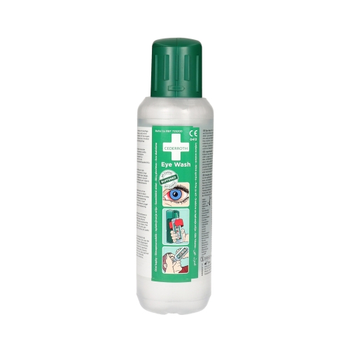 Płukanka do oczu 500ml + uchwyt ścienny Eye Wash Cederroth 7251-7200