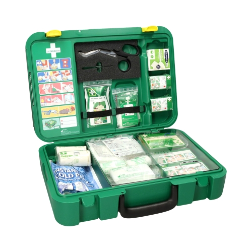 Apteczka pierwszej pomocy przenośna z wyposażeniem First Aid Kit XL DIN 13157 Cederroth 390104