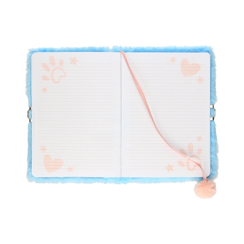 Pamiętnik z kłódką A5/96 Włochacz MLF Fluffy Dog