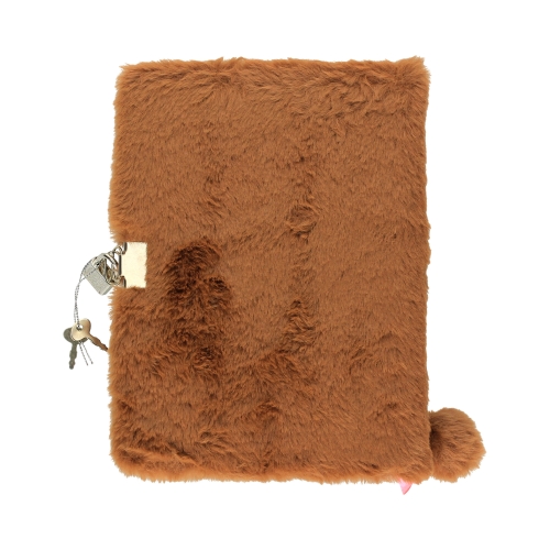 Pamiętnik z kłódką A5/96 Włochacz MLF Bear