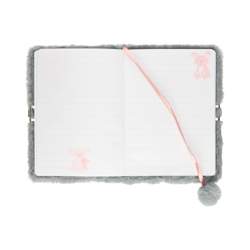 Pamiętnik z kłódką A5/96 Włochacz MLF Sweet Koala
