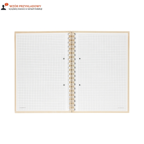 Kołozeszyt B5/100 kratka Garden Interdruk