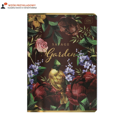 Zeszyt A5/60 linia Metallic Savage Interdruk