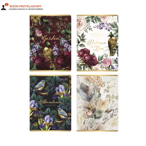 Zeszyt A5/60 linia Metallic Savage Interdruk