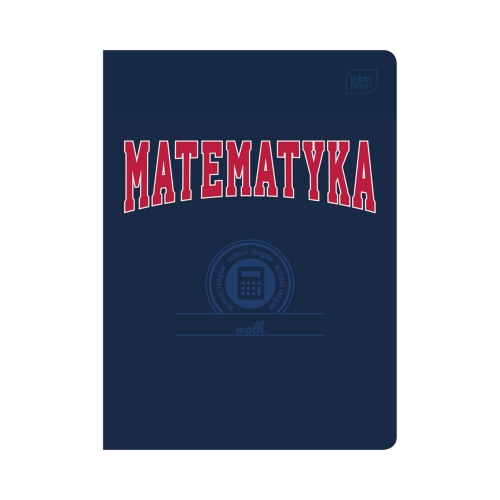 Zeszyt A5/60 kratka matematyka hybrid Interdruk