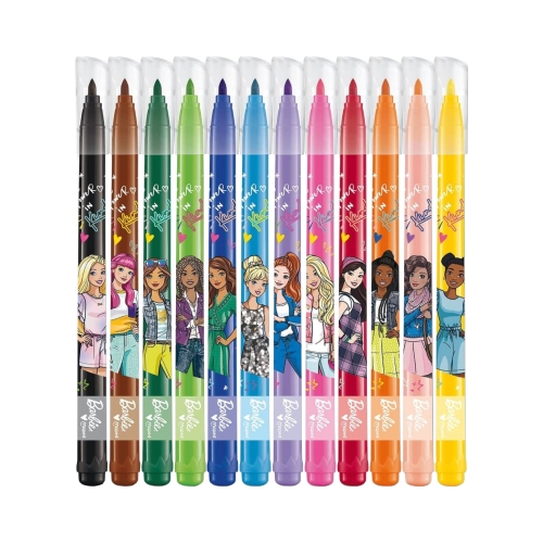 Flamaster 12kol Barbie Maped 845418