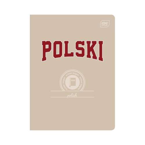 Zeszyt A5/60 linia język polski hybrid Interdruk