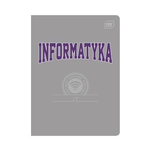 Zeszyt A5/60 kratka informatyka hybrid Interdruk