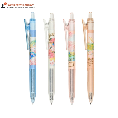 Długopis żelowy 0.5mm czarny Sakura Time M&G