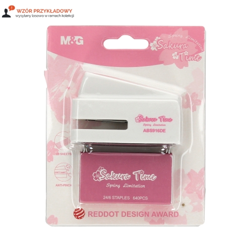 Zszywacz 20k 24/6 mini Sakura M&G