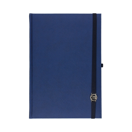 Kalendarz książkowy A4 Cross  gumka granatowy 204A4TRK Tygodniowy