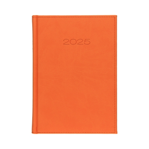 Kalendarz książkowy A5 Vivella pomarańczowy 21D