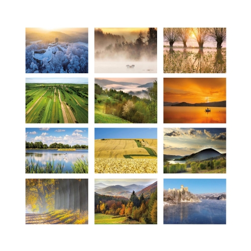 Kalendarz wieloplanszowy Polska magiczna RW02