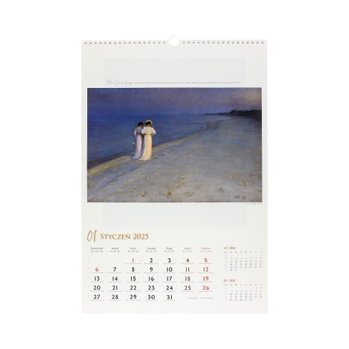Kalendarz wieloplanszowy Malarstwo Impresjonistów RW09