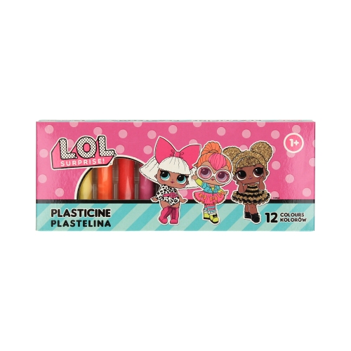 Plastelina 12kol LOL Astra 303124053