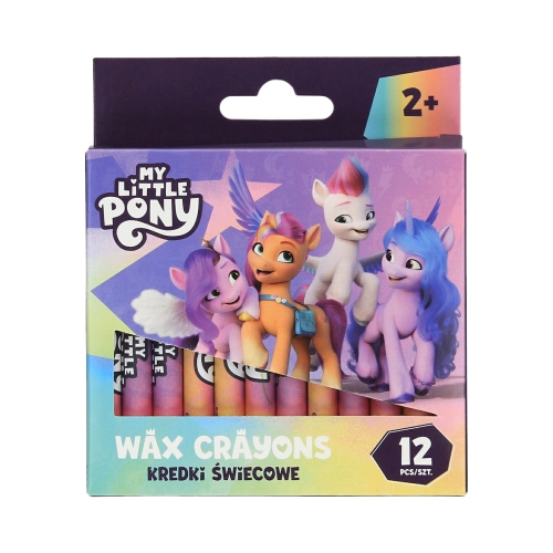 Kredki świecowe 12kol okragłe My Little Pony Astra 316024053
