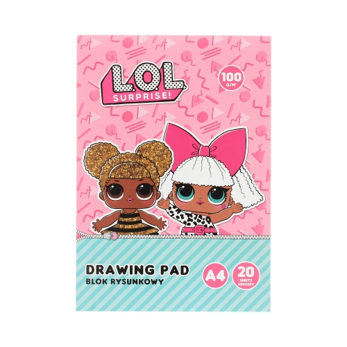Blok rysunkowy A4/20 100g LOL 106024001