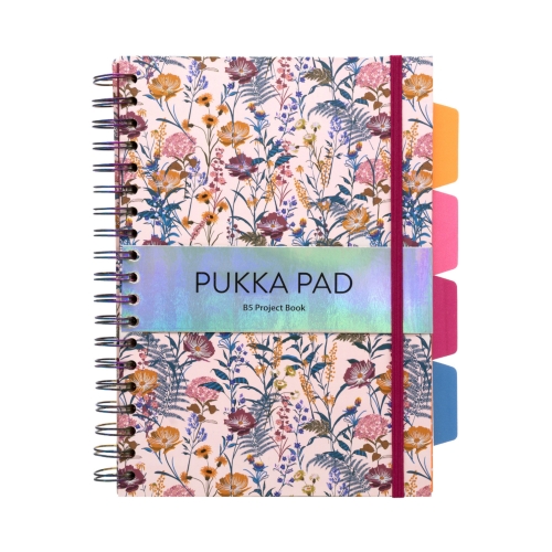 Kołozeszyt B5/100 linia Pukka Pad Project Book Bloom 3 94964