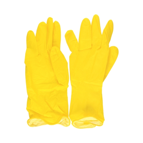 Rękawice gospodarcze gumowe żółte XL Agawa