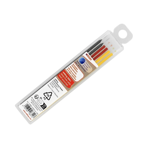 Grafity do ołówka budowlanego mix kolorów (6) Edding 8881