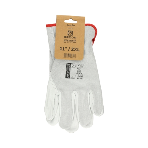 Rękawice ochronne D-FNS białe 11 Ardon (2)