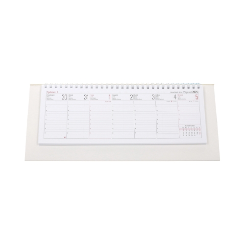 Kalendarz biurowy stojący poziom Voyager H4