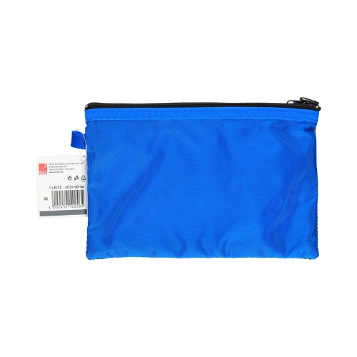 Saszetka z dwoma przegródkami duża niebieska Leitz WOW