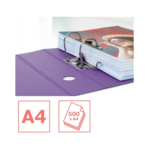 Segregator A4/82 lawendowy ColourBreeze Esselte