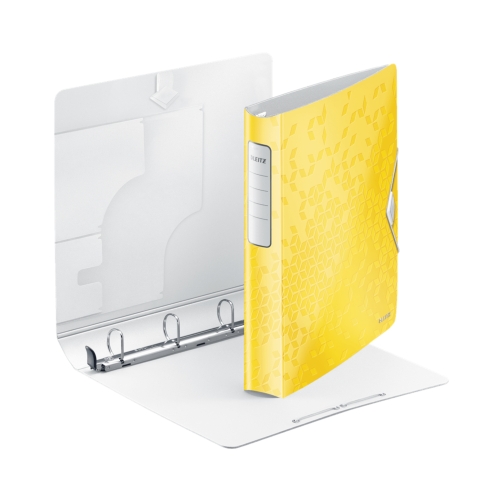 Segregator A4/52/4DR żółty Softclick Active WOW Leitz