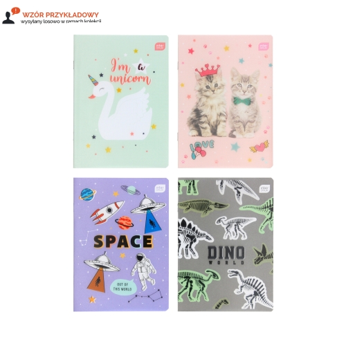 Zeszyt A5/16 kratka PP Magiczny Interdruk